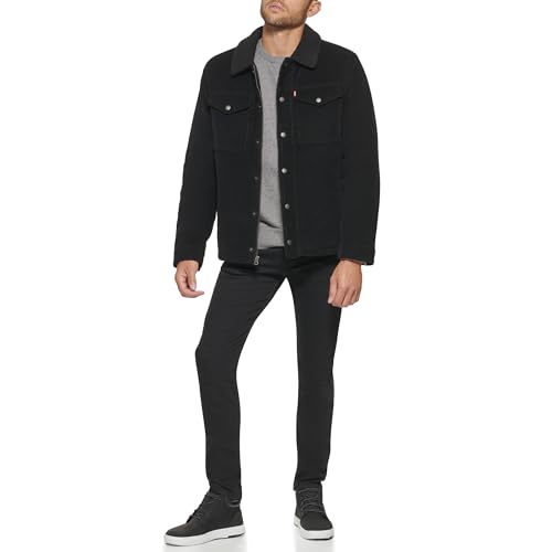 Image of Levi's Men's Corduroy Sherpa Lined Trucker Jacket (Regular & Big & Tall Sizes)