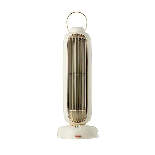 Jeenuuder Ventilador de Torre Sin Aspas, PortáTil, de Escritorio, Enfriador de Aire, Ventilador Vertical, Aromaterapia, Ventiladores de Escritorio Recargables para Estudio en el Hogar
