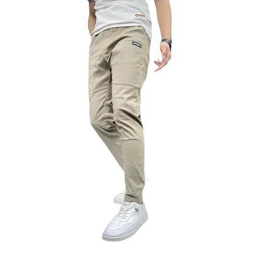 Vogany Cargo Pants, Comfortable Cargo Pants with Great Storage Capacity, High-Elasticity Drawstring Skinny Pants