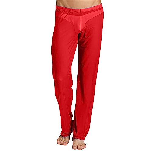 Pantalones chinos para hombre, informales, deportivos, pantalones cortos de jogging con estampado, pantalones de chándal tipo bótico, pantalones de chándal a cuadros, rojo, M