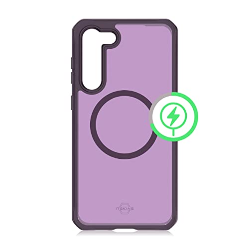 Coque antichoc Samsung S23+ compatible MagSafe protection fine violette - 2