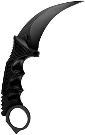 Karambit Knife Trainer Without Cutting Edge Karambit Practice Training Knife with Sheath for Beginner 100% Safe Trainer Tool