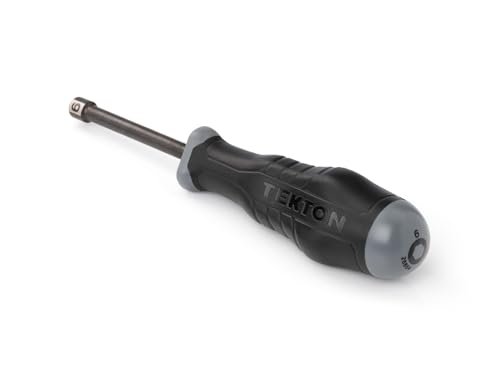 Image of TEKTON 6 mm High-Torque Black Oxide Blade Nut Driver | 26884 | Made in USA
