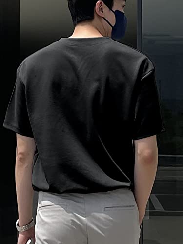 Image of Leriya Fashion T-Shirt for Men || Cotton Tshirt for Men || Plain Tshirt for Men || Half Sleeve T-Shirt for Men || V-Neck Style Design T-Shirt for Men
