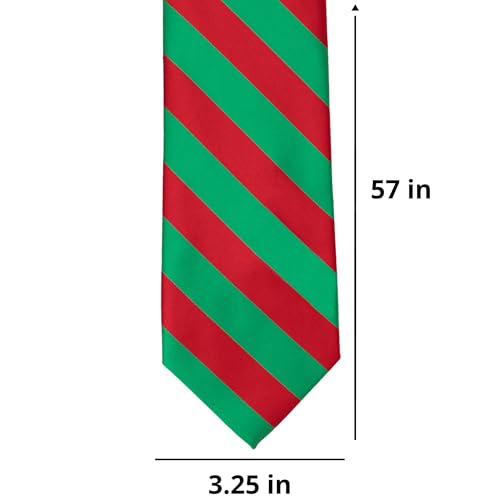 Image of tiemart Men's Striped Tie Standard Length