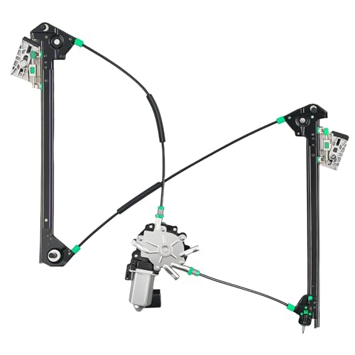BDFHYK 748-472 Power Window Regulator with Motor Front Left Compatible with Chevy Corvette 1997-2004