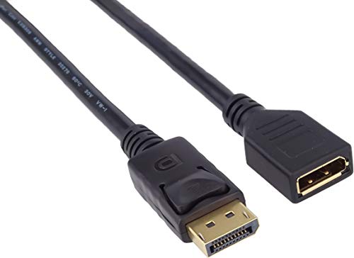 PremiumCord Cable alargador DisplayPort M/F 1 m, hasta 10,8