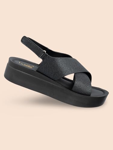 Image of La bella Women's Slip-On Slipper BLACK (LR39 BLACK)