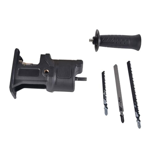 DONFAMDS 電動ドリル用電気のこぎり変換アダプター 高耐久切断効率アップ 木工用鋭利カッター 手持ち軽量設計 家 園芸 工場対応