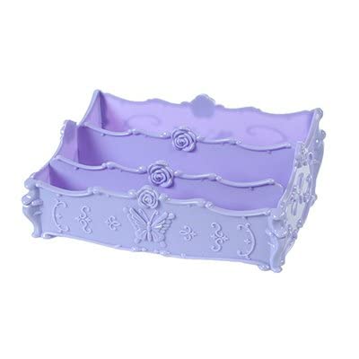 UBERSWEET PurpleRelief Cosmetic 3 Tier Width Adjustable Holder Home Sundries Organization Accessories Supplies