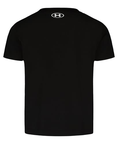 Image of Under Armour Boys' Short Sleeve Core Graphic T-Shirt, Lightweight & Breathable, Relaxed Fit