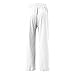 Slakkenreis Wide Leg Pants Woman High Waisted Baggy Cotton Linen Pants Casual Straight Leg Lounge Pants Fashion Dress Pants Long Palazzo Pants Button Trousers with Pockets Womens Work Pants