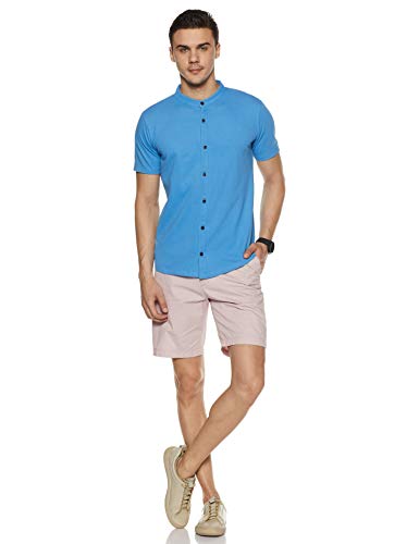Image of Neostreak Men's Solid Slim Fit Half Sleeve Polo Shirt