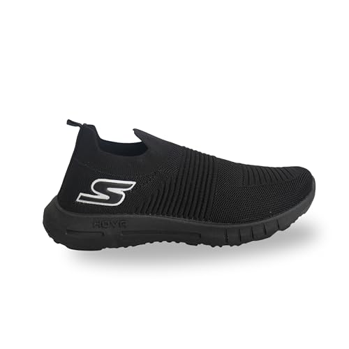 Image of Gourwani's WalkLine Pull-on Sneakers for Men| Casual Shoe for Mens, Soft Cushion Insole