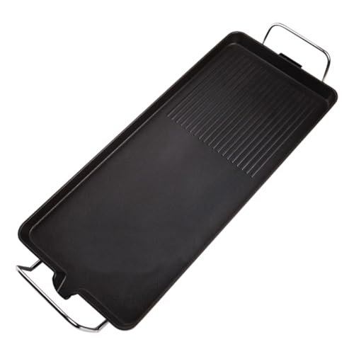 Ciieeo 1set Nonstick Electric for Indoor Use Smokeless Roast Meat Dish Temperature Control for Steaks Chicken Fish and Vegetables