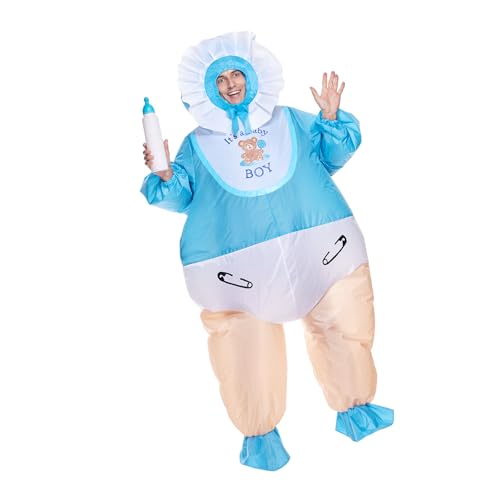 Disfraz inflable para bebé niño miniatura 4