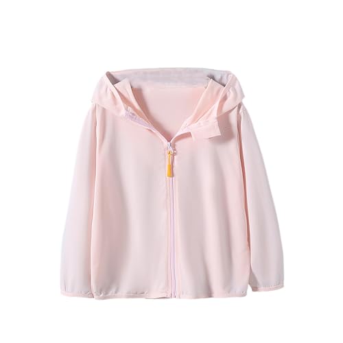 Kids Girls Boys Sun Shirts Full Zip 𝐔p𝗳 50+ Sun 𝐏rotection Hoodie Jacket Long Sleeve Hiking Outdoor