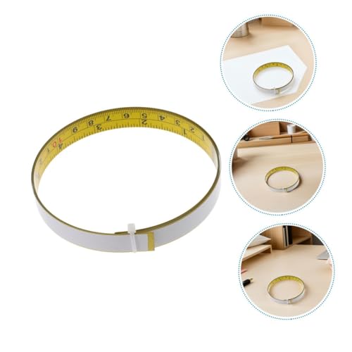 Cinta métrica adhesiva de acero LIFKOME 4 piezas miniatura 7