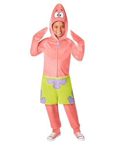 Disfraz Patrick Star para niños talla mediana miniatura 2