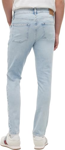 Tommy Jeans Herren Jeans Hose Austin Slim Tapered Fit, Blau (Denim Light), 33W/30L – Ansicht 2