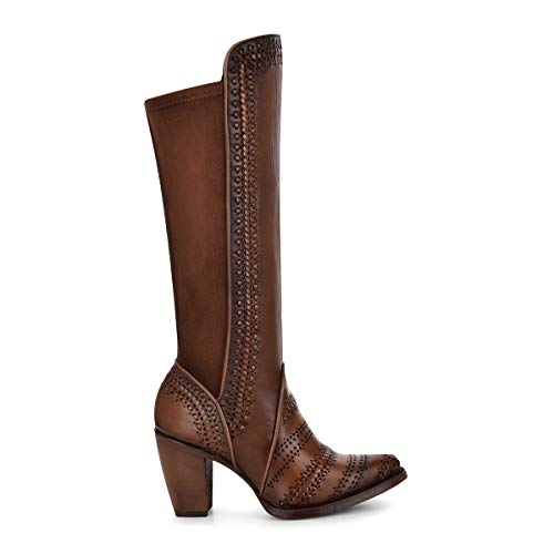 Cuadra Women's Boot in Genuine Leather Brown