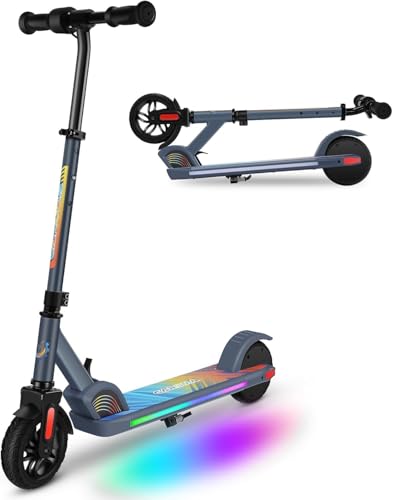Caroma E Scooter Kinder von 8-12 Jahren, Max 17Km/h, 150W Motor, Faltbarer...