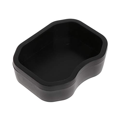 YPREWY Plato de alimentación para alimentos y agua, recipiente para la mayoría de mascotas, reptiles, terrario, hábitat