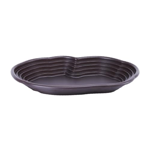 perfk Bassin de Bain pour Reptiles, Bol d'eau d'alimentation pour Reptiles, Plat d'alimentation pour Reptiles, avec Rampe et Plate-Forme, Plat d'eau pour...