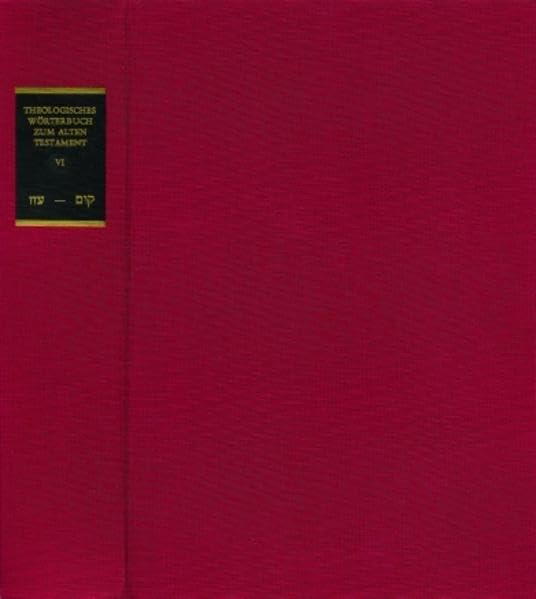 Theologisches Worterbuch Zum Alten Testament (German Edition)      Hardcover – September 27, 1989