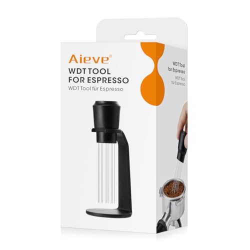 Comparison: Best Espresso Wdt Tool 6 Aieve WDT Tool Espresso, Distribution Tool Espresso Accessories, 10 Needle Coffee Stirrer with Stand for Barista (Ease of Use in 2 Ways Installtion)