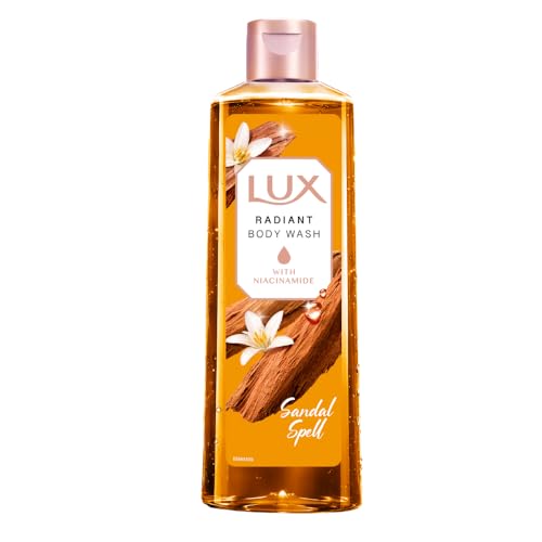 Image of LUX Sandal Spell Bodywash, with Niacinamide, 245ml for Radiant & Bouncy Skin Feel