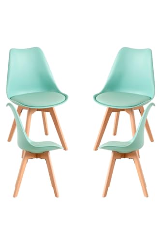 Regalos Miguel - Packs De Sillas - Pack 4 Sillas Synk Basic - Celadón Regalos Miguel - Packs De Sillas - Pack 4 Sillas Synk Basic - Celadón