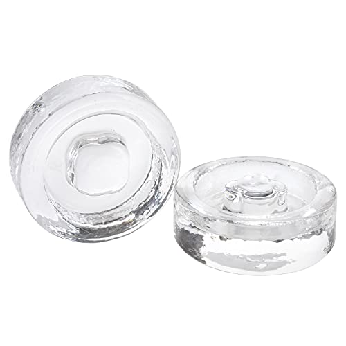 Lot de 4 poids de fermentation en verre avec poignée facile à prendre en main pour fermentation de choucroute, cornichons, kimchi dans un bocal Mason - Image 6