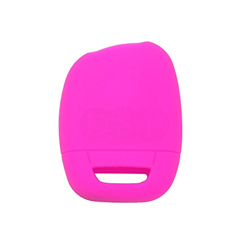 BROVACS Silicone Cover Protector Case Holder Skin Jacket Compatible with RENAULT 1 Button Remote Key Fob CV9302 Rose - Image 3