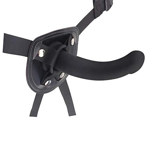 Harnais avec dildo bend over débutant silicone réglable et amovible