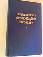 Langenscheidt's Greek-English dictionary, B0007JDGTG Book Cover
