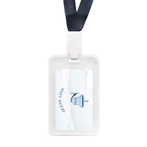 Étui de protection transparent de carte bancaire Bell Ocean Love