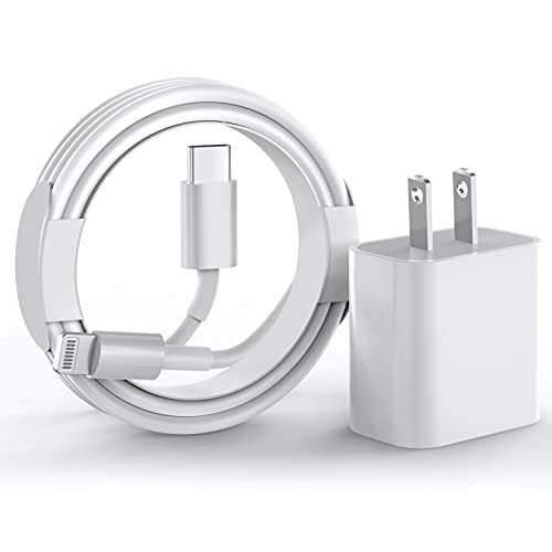 Long USB C Charger, 10FT iPhone 13 12 Charger, [Apple MFi Certified] USB C Fast Charger 20W PD Type C Wall Plug Adapter with 10FOOT Lightning Cable for iPhone 13 12 12 Mini Pro Pro Max 11 Xs Max XR X