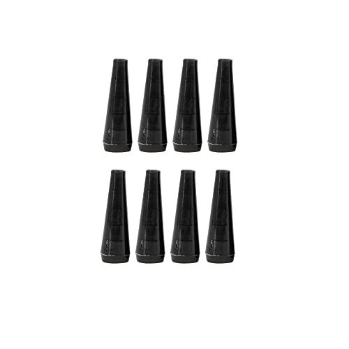 Shisha Mundstücke Hygiene Schwarz 100/200/400 STK. - Einweg Hygienemundstück für Hookah - kompatibel mit Carbon Alu und Glas Mundstück - Wasserpfeife Zubehör (100 Stück)