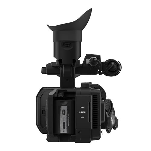 Image of Panasonic Camcorder, Professional Quality 4K 60p, 1.0-inch Sensor, 24.5mm Wide-Angle Lens and Optical 20x Zoom, V-Log, Ethernet, Simultaneous SDI /HDMI Output, HD Live Streaming - HC-X2