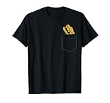 Philadelphia Cheesesteak Lover Gifts Cheesesteak In a Pocket Cute Pocket Philly Cheesesteak Unisex T-Shirt Black Small