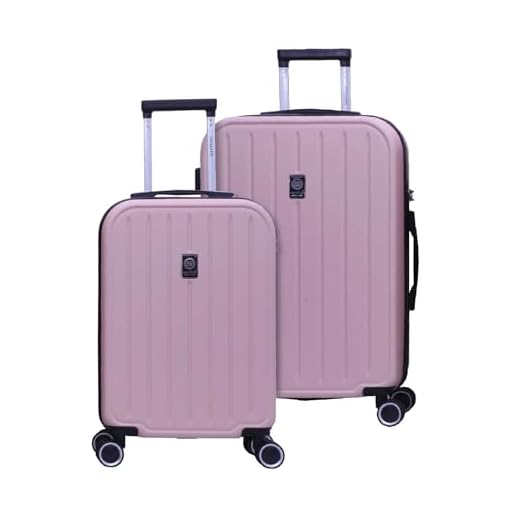 Conjunto de Malas Chicago 2 Peças Rígida Santino - SDV222MP (Pink)
