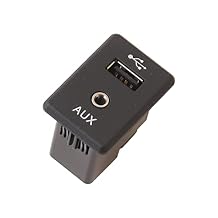 OCESTORE 28023-4BA0B Audio Auxiliary Jack 280234BA0B Compatible with 370Z Altima Rogue Sport Frontier Xterra