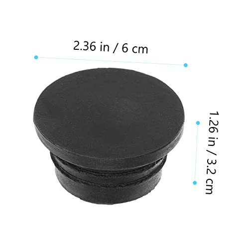 Tapones de Goma para Escalera de Piscina 2 Pzas miniatura 2