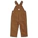 Carhartt Boys' Bib Overall, Canvas, 4T