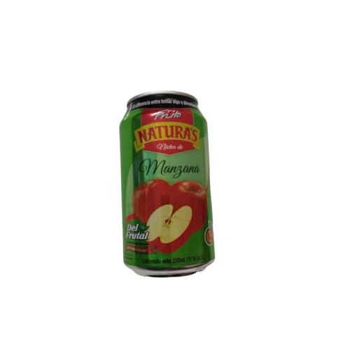 ZUMO DE MANZANA NATURAS - 330 ML - CON FRUTA NATURAL