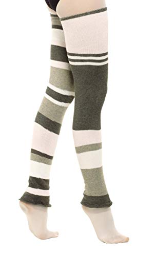 Calentadores Intermezzo Maxisurbi gris oscuro 188 talla única para danza y ballet