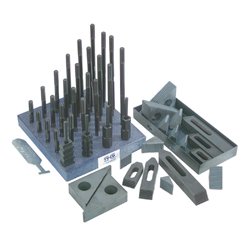 Clamping Kit, Super, 5/8, 1 in, 51 Pcs