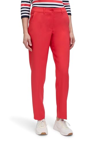 Betty Barclay Damen Businesshose mit Bügelfalte 40, Poppy Red