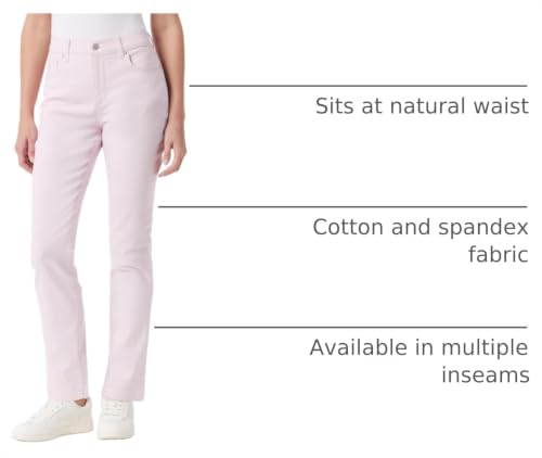 Image of Gloria Vanderbilt Womens Amanda Classic High Rise Tapered Jean Petite